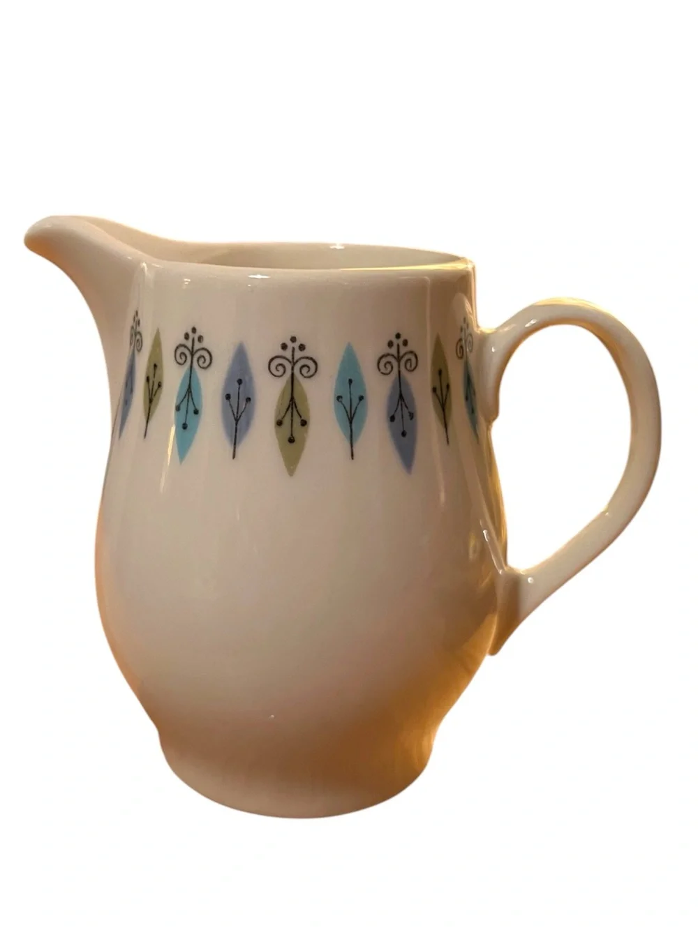 Vintage Syracuse China Nordic Creamer MCM Atomic Mid Century Modern